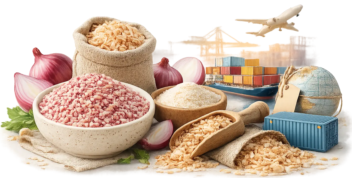 The Complete Guide to Dehydrated Onion Export from India